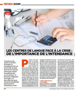 Article le français dans le Monde-page1